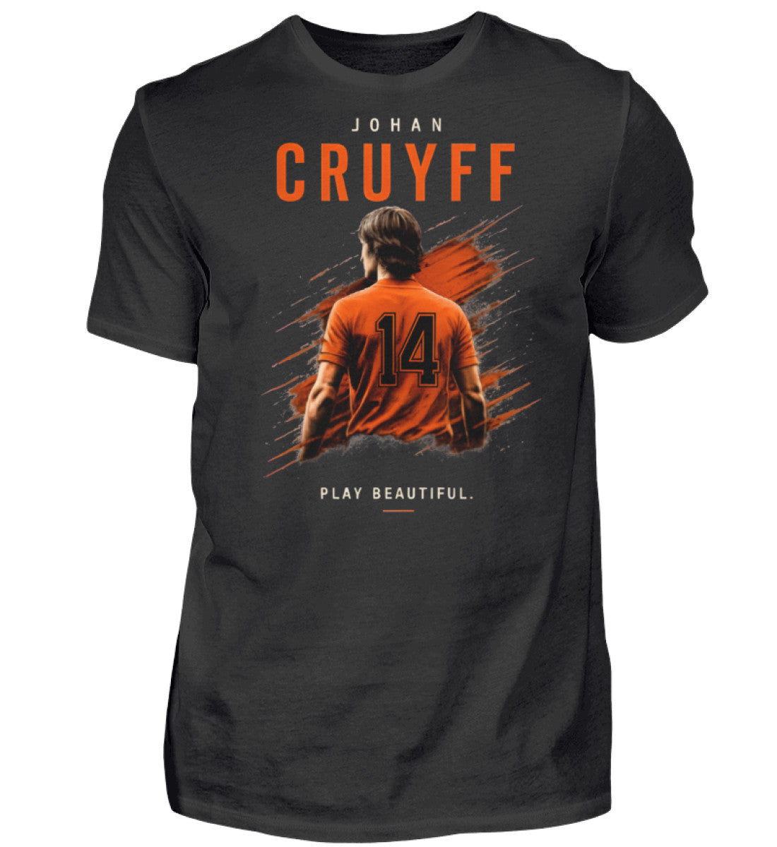 Johan Cruyff Black T Shirt-16